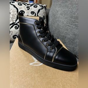 Christian Louboutin men’s high top sneakers